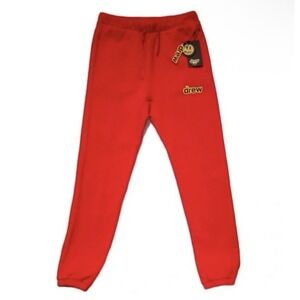 Drew House Sweatpants Adult XL‎ Red Secret Jogger Pants Sweats Casual  NEW